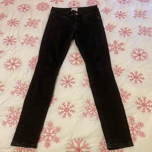Sézane black skinny jeans size 27